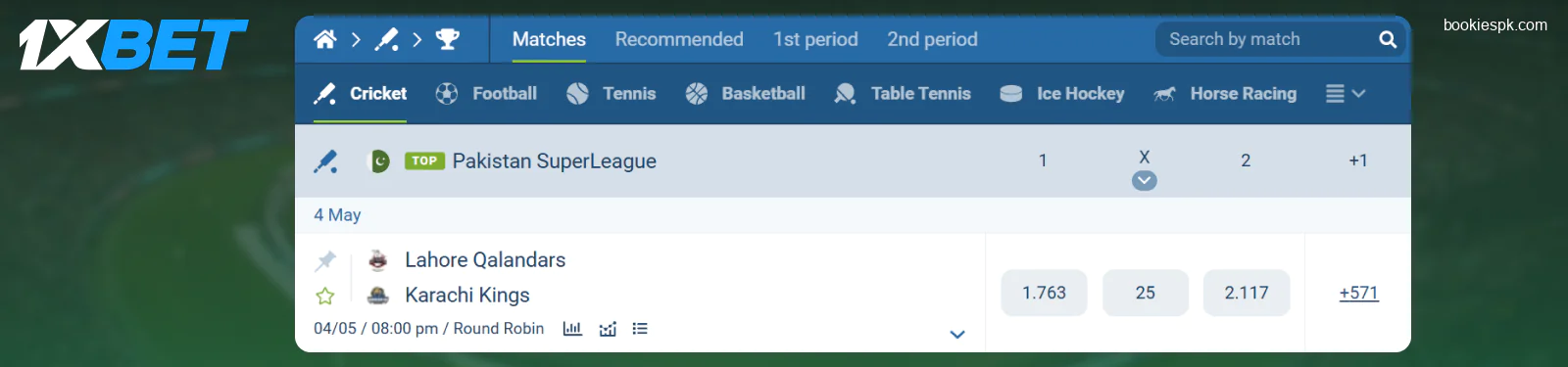 Sports Betting Guide for Pakistani Bettors 1xBet