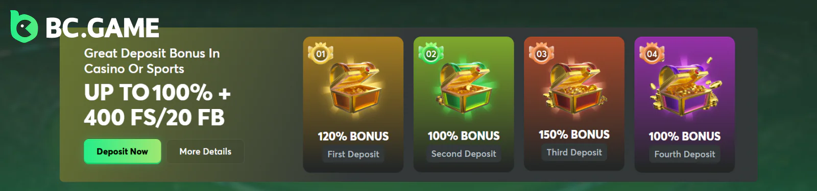 BC.Game PK Registration Bonus