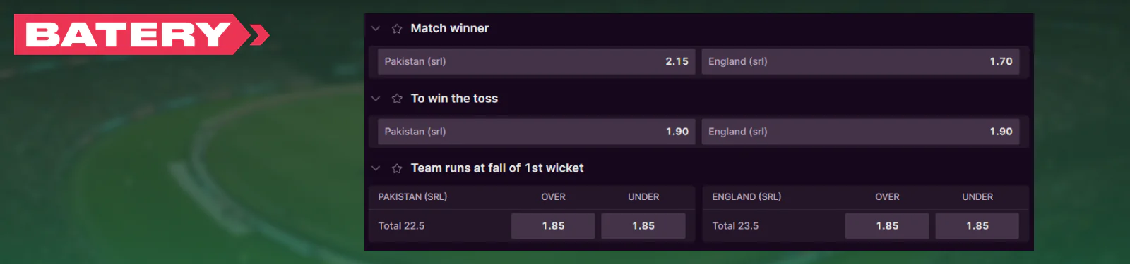 Sports Betting Guide for Pakistani Bettors Batery