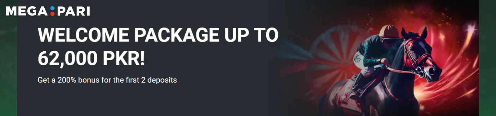 Megapari PK Registration Bonus