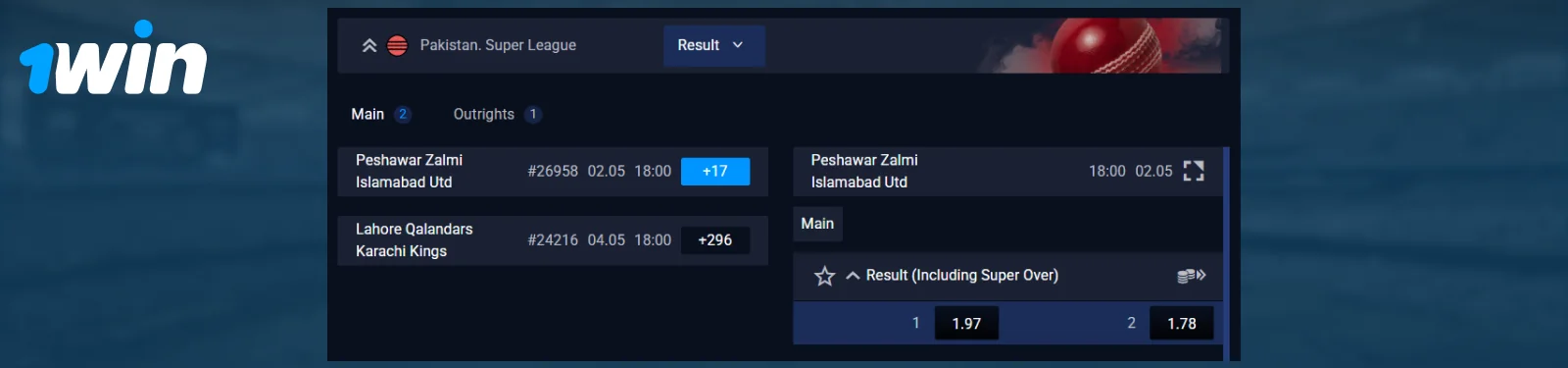 1win Sports Betting Guide