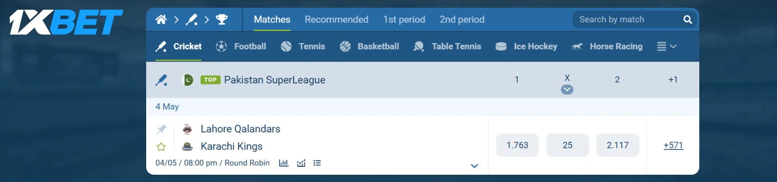 1xBet Sports Betting Guide
