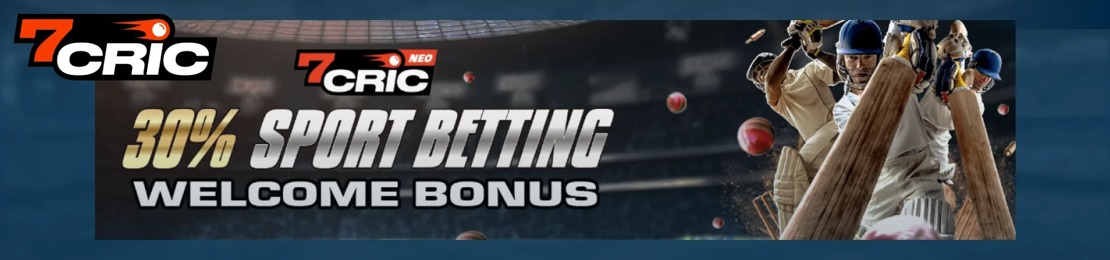 7Cric Registration Bonus