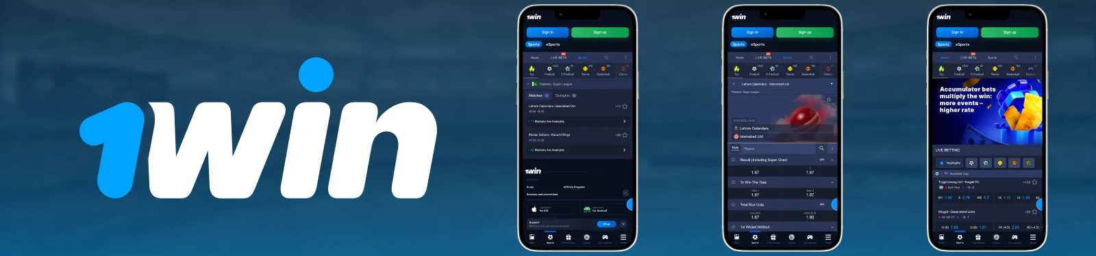 1win App Review on MyLegalBookie