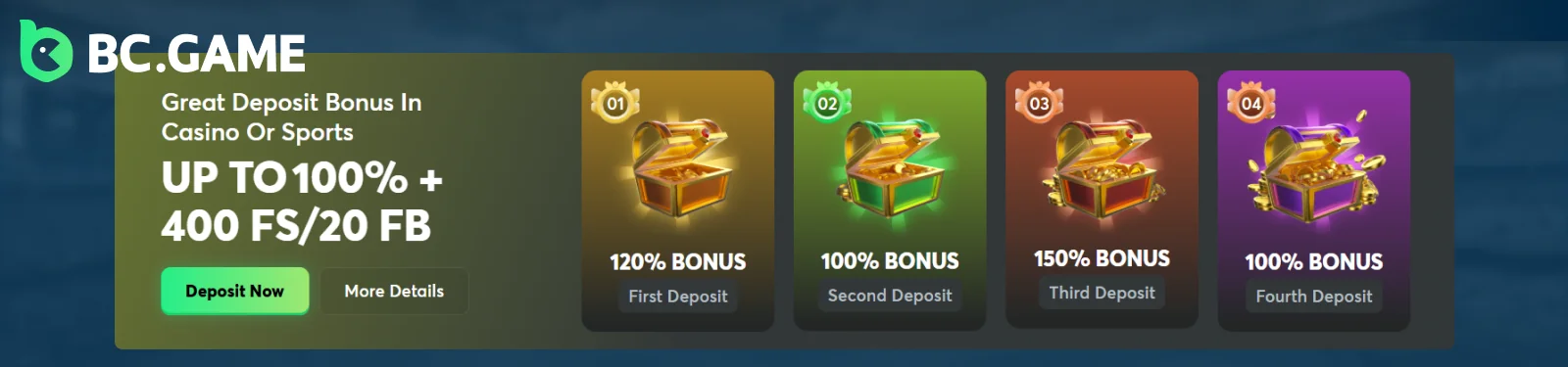 BC.Game Registration Bonus
