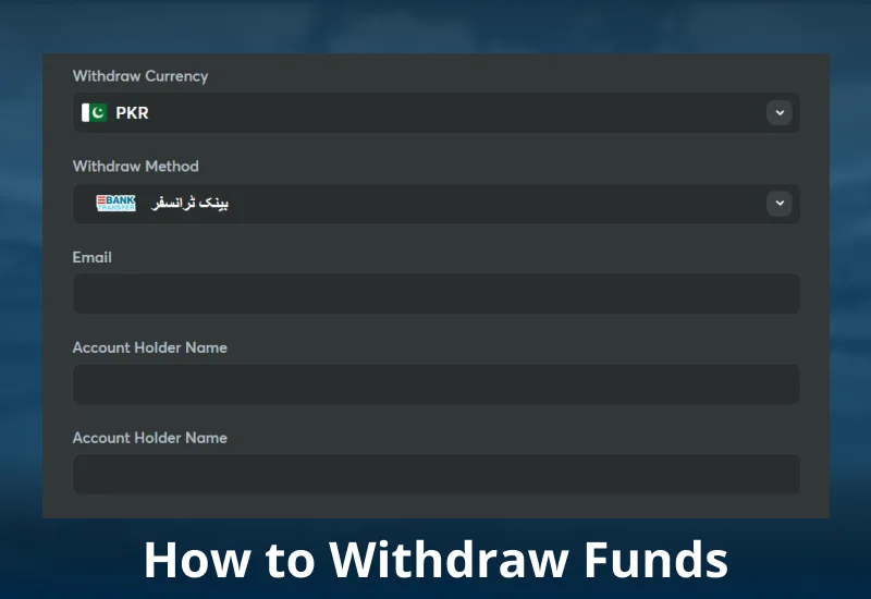 Withdrawal method on BC.Game