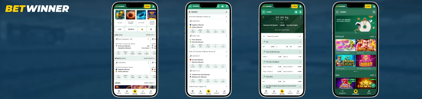 Download BetWinner App