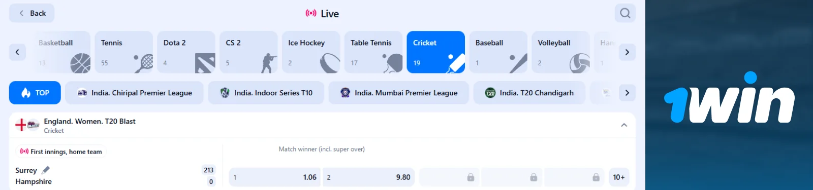 1win Bookmaker Review on MyLegalBookie