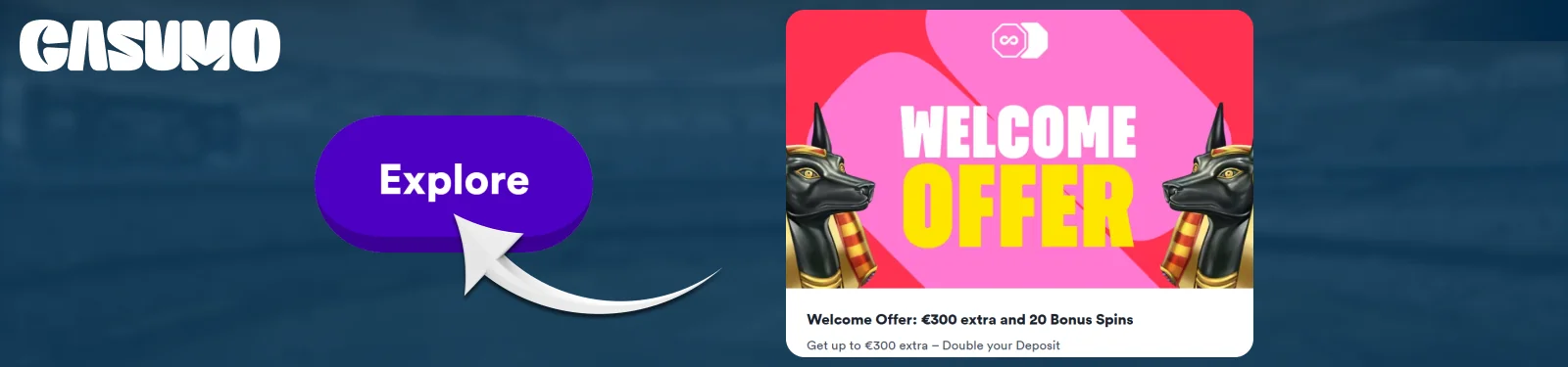 Casumo Registration Bonus