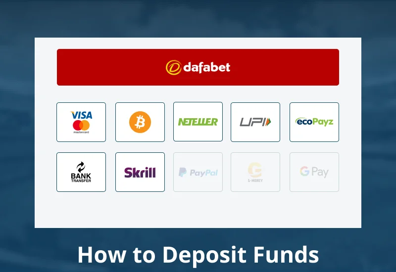 Recharge method on Dafabet