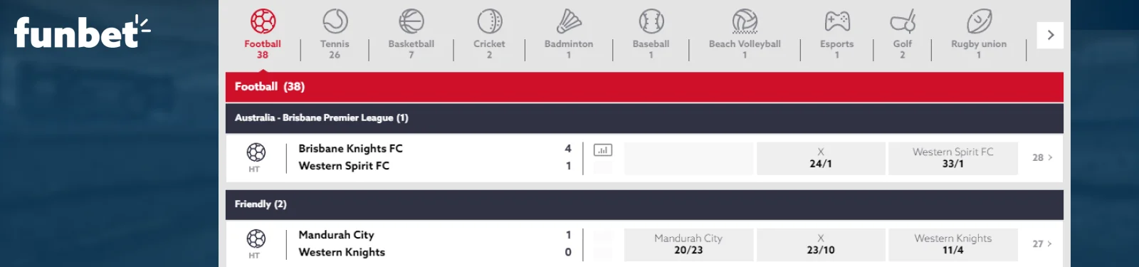 FunBet Sports Betting Guide