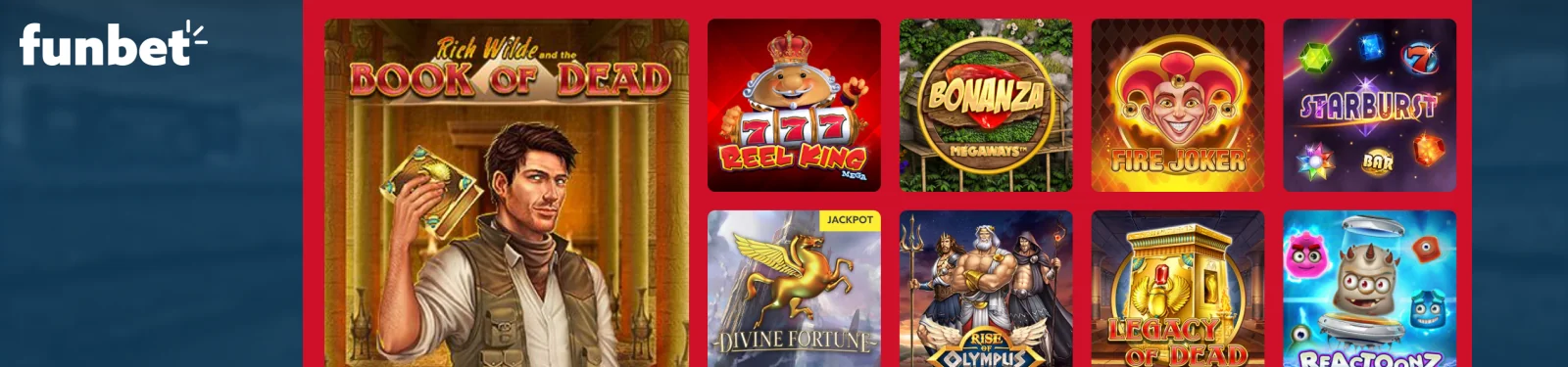 FunBet Casino section