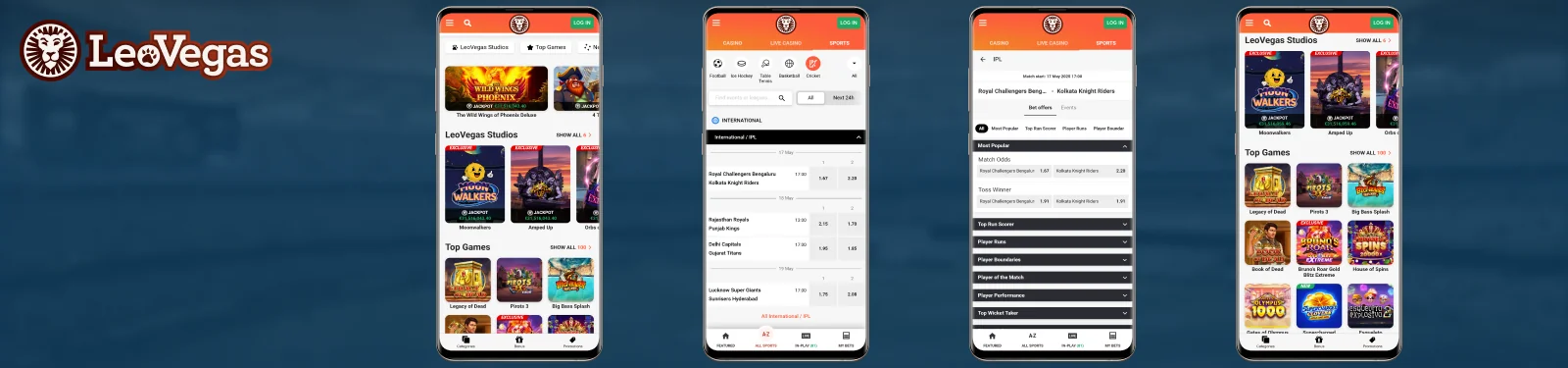 Download LeoVegas App