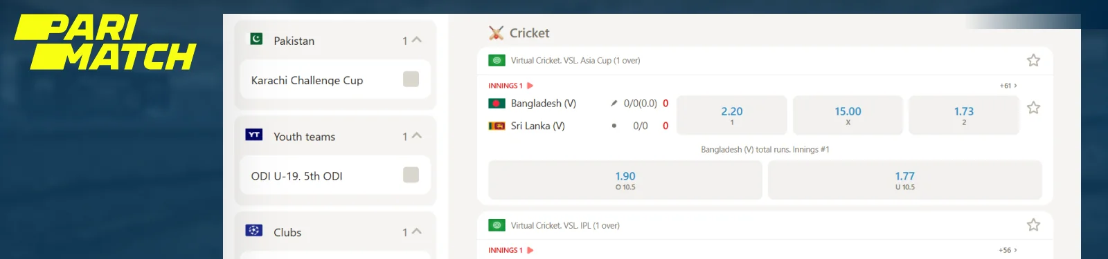 Parimatch Sports Betting Guide