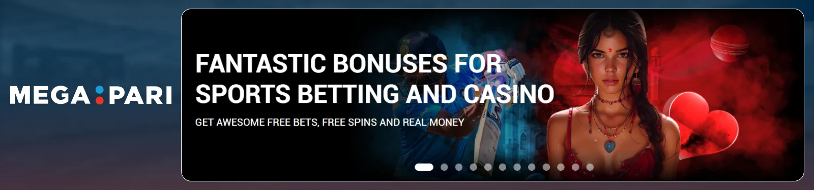 Megapari Welcome Bonus