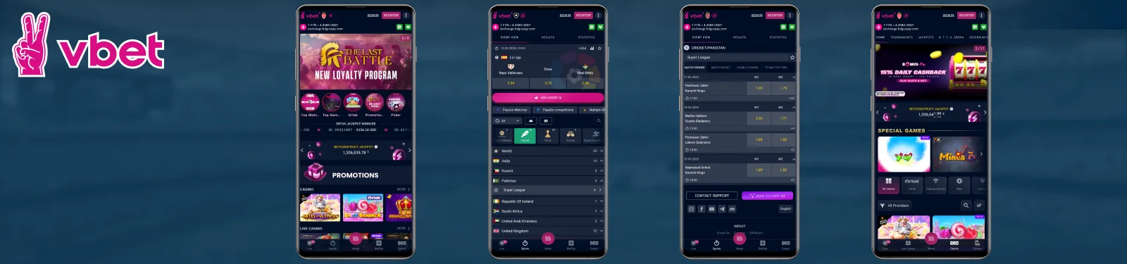 Download Vbet App