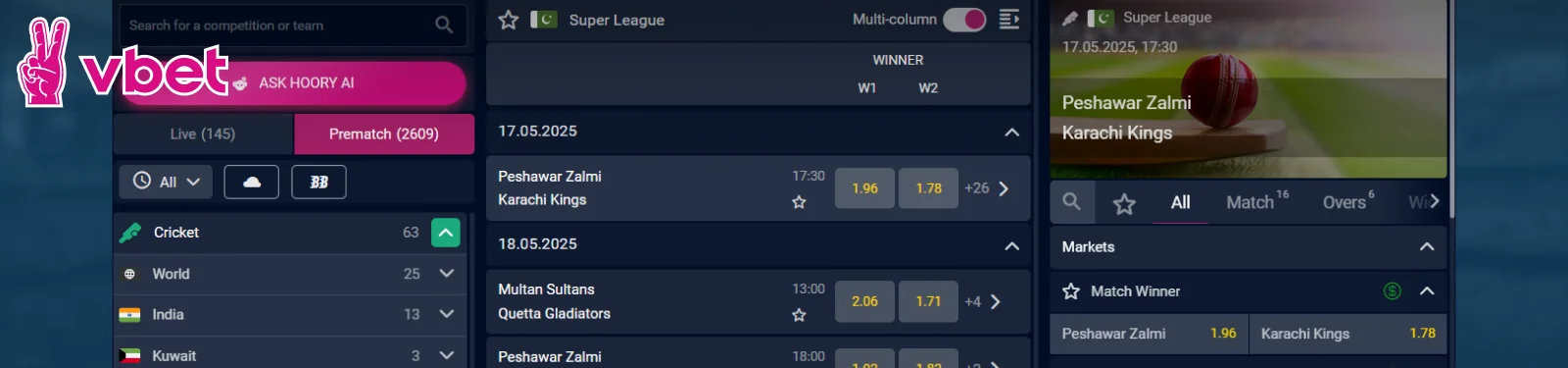 Vbet Sports Betting Guide