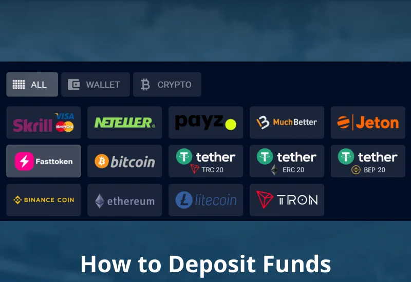 Recharge method on Vbet